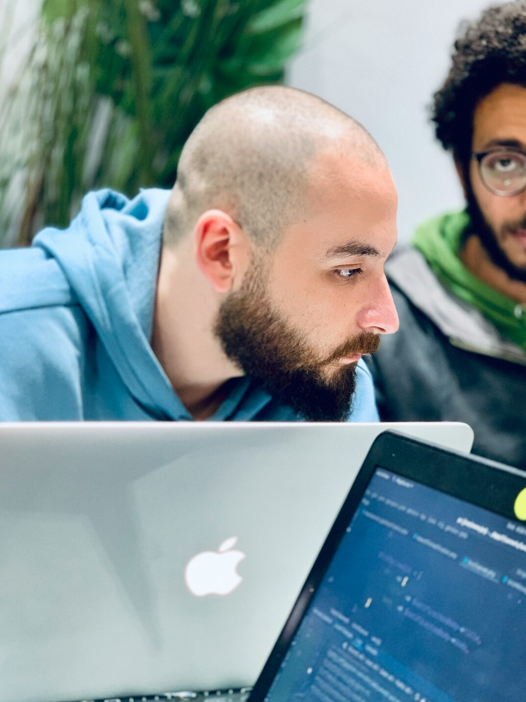diverse team of developers